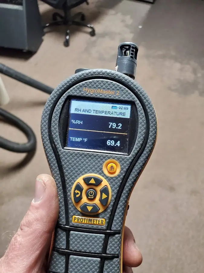 Moisture meter humidity assessment for Fire & Smoke Damage Restoration in Laurel Hill